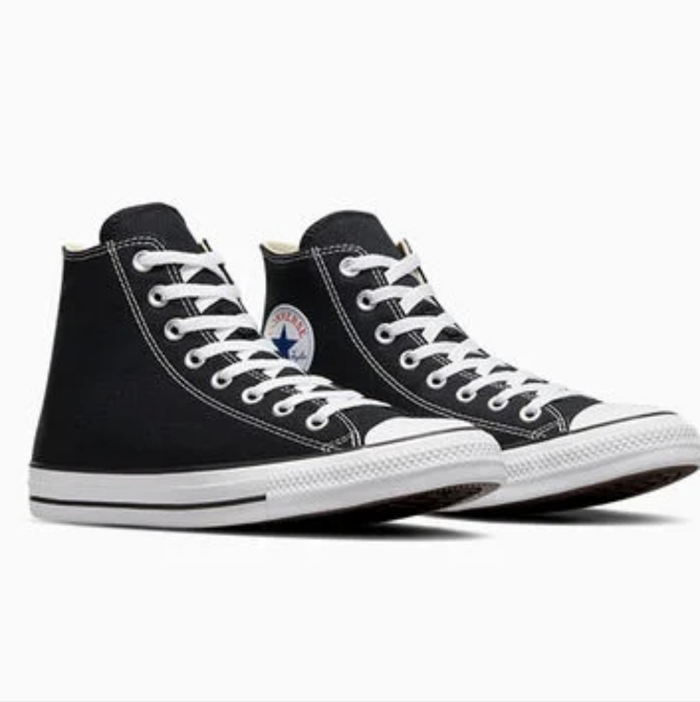 Converse Black and White Chuck Taylor All Star High Top Sneakers